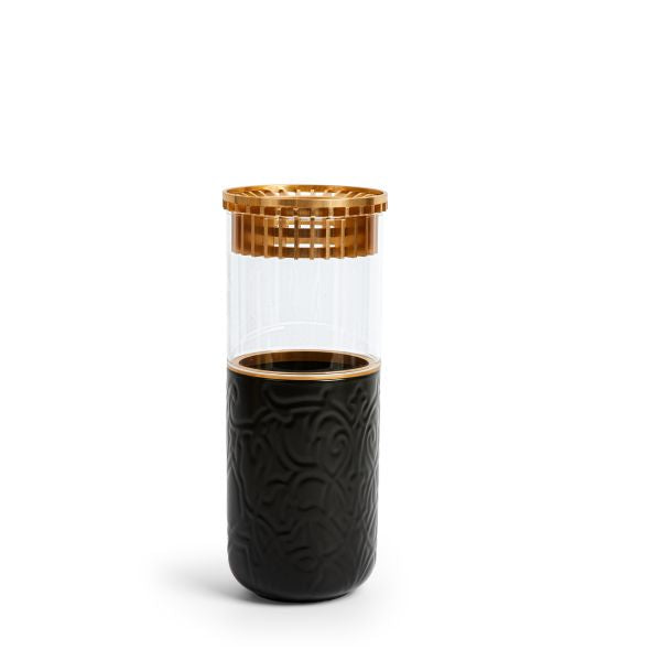 Luxury Flower Vase From Majlis-Black