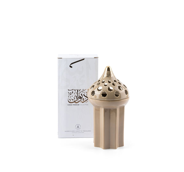 Luxury Incense Burner From Diwan -  Coffee