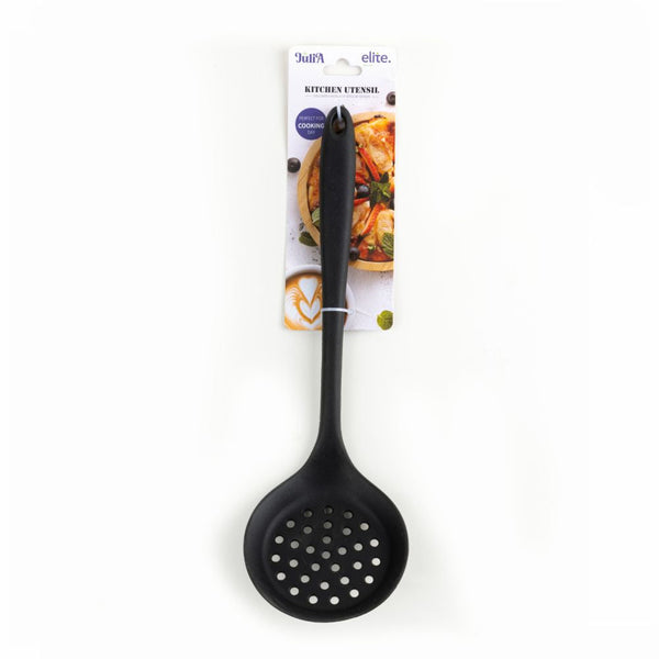 SILICONE LADLE/SKIMMER -BLACK