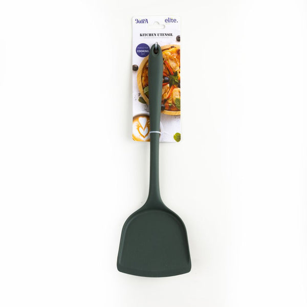 SILICONE WIDE DUSTPAN-GREEN