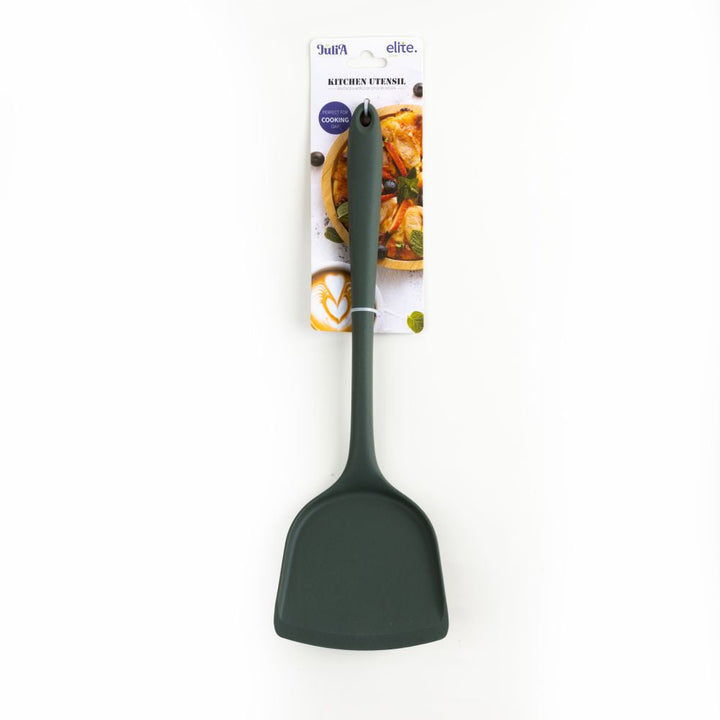 SILICONE WIDE DUSTPAN-GREEN
