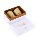 Espresso Set Of Two Cups From Majlis - Beige