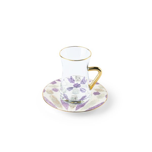 Tea Glass Sets From Amal - Purple