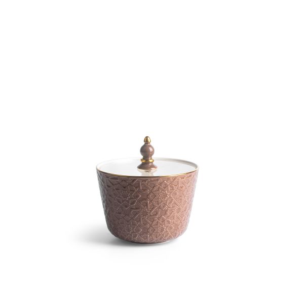  Small Porcelain Vase From Crown - Brown