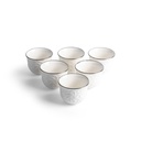 Arabic Coffee Sets From Crown - Silver