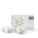 Turkish  Coffee Set  From Amal - Purple