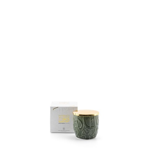 [ET2336] Luxury Scented candle From Diwan -  Green