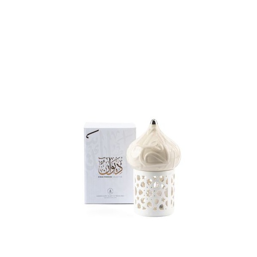 [ET2351] Small Electronic Candle From Diwan -  Pearl