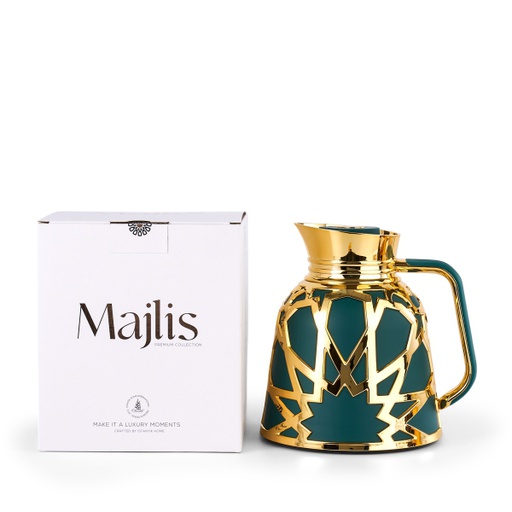 [JG1235] Vacuum Flask For Tea And Coffee From Majlis - Green