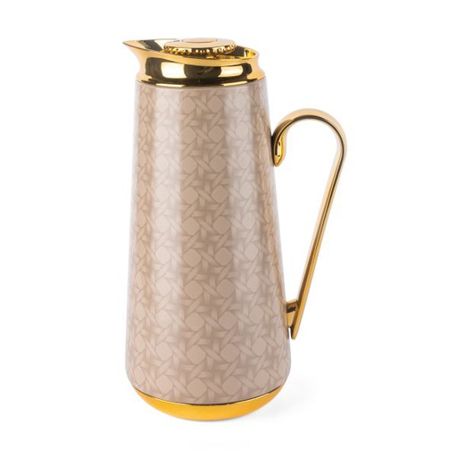 [KP1004] Vacuum Flask For Tea And Coffee From Rattan - Coffee